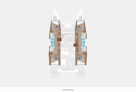 Lagoon-Bénéteau Lagoon 46 - 4 + 2 cab. Harmony