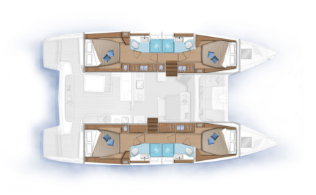 Lagoon-Bénéteau Lagoon 46 - 4 + 2 cab. Lucky Dragon