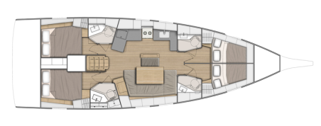 Bénéteau Oceanis 46.1 - 4 cab. Beautiful Helen