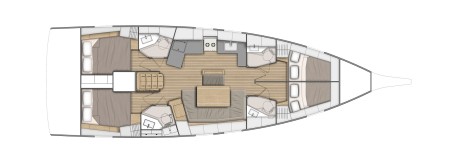 Bénéteau Oceanis 46.1 - 4 cab. First Kiss