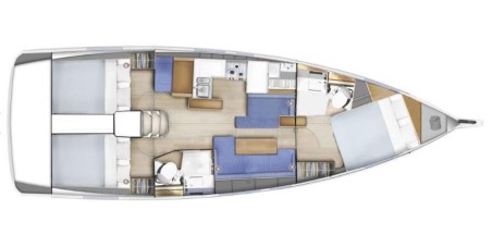 Jeanneau Sun Odyssey 410 - 3 cab. Nami