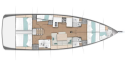 Jeanneau Sun Odyssey 490 - 5 + 1 cab. Goldfish