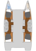 Fountaine Pajot Fountaine Pajot Astrea 42 - 4 + 1 cab. Crazy Diamond