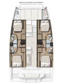 Catana Group Bali 4.4 - 4 + 1 cab. Kos 44.2