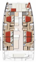 Catana Group Bali 5.2 - 6 + 2 cab. KOS 52.CAT1