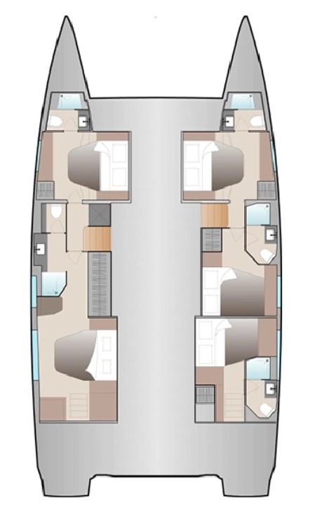 Fountaine Pajot Fountaine Pajot Aura 51 - 5 + 1 cab. Sunrise