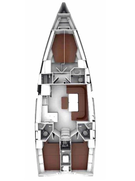 Bavaria Yachtbau Bavaria Cruiser 46 Style - 4 cab. Semeli