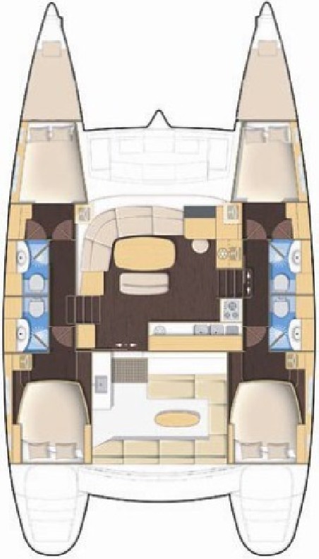 Lagoon-Bénéteau Lagoon 440 - 4 + 2 cab. Oceanus