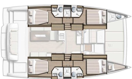 Catana Group Bali 4.2 - 4 + 1 cab. Orsa 5