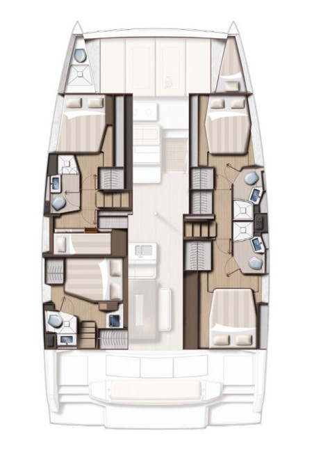 Catana Group Bali 4.6 - 5 + 1 cab. Zen