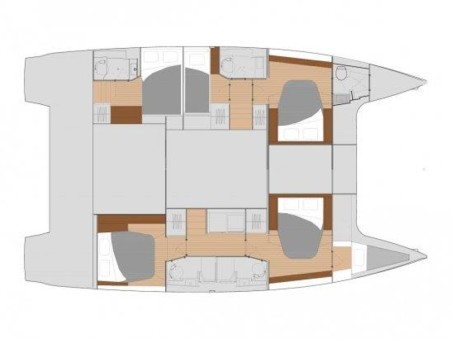 Fountaine Pajot Fountaine Pajot Saona 47 Quintet - 5 + 1 cab. Orsa 3