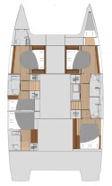 Fountaine Pajot Fountaine Pajot Tanna 47 - 5 + 1 cab. Smeralda