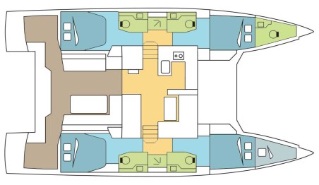 Nautitech Rochefort Nautitech 46 Fly - 4 + 1 cab. Gelmar