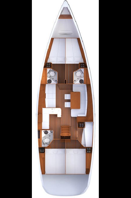 Jeanneau Jeanneau 53 - 5 + 1 cab. | Czarter jachtu Włochy | Travelboat