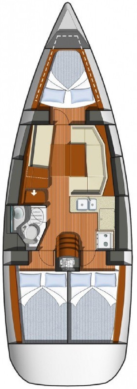Sun Odyssey 36i Performance | Yacht Charter Italy | Travelboat