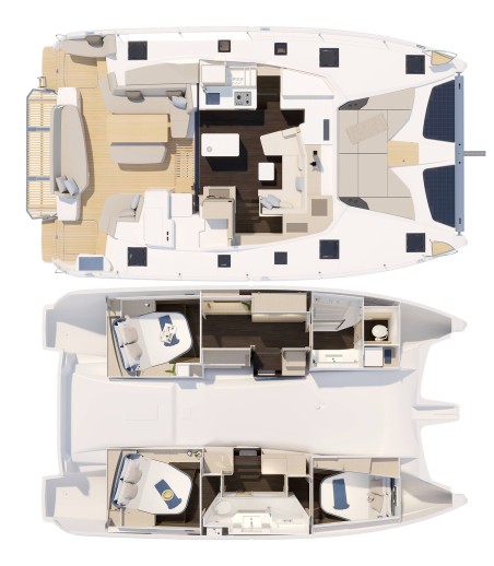 Fountaine Pajot Fountaine Pajot FP 41 Maesto 3 Gin Mar