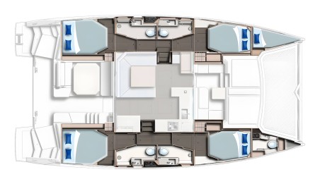 Leopard Catamarans / Robertson & Caine Leopard 45 Lady Mara