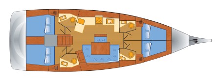 Bénéteau Oceanis 46.1 - 4 cab. Sophia