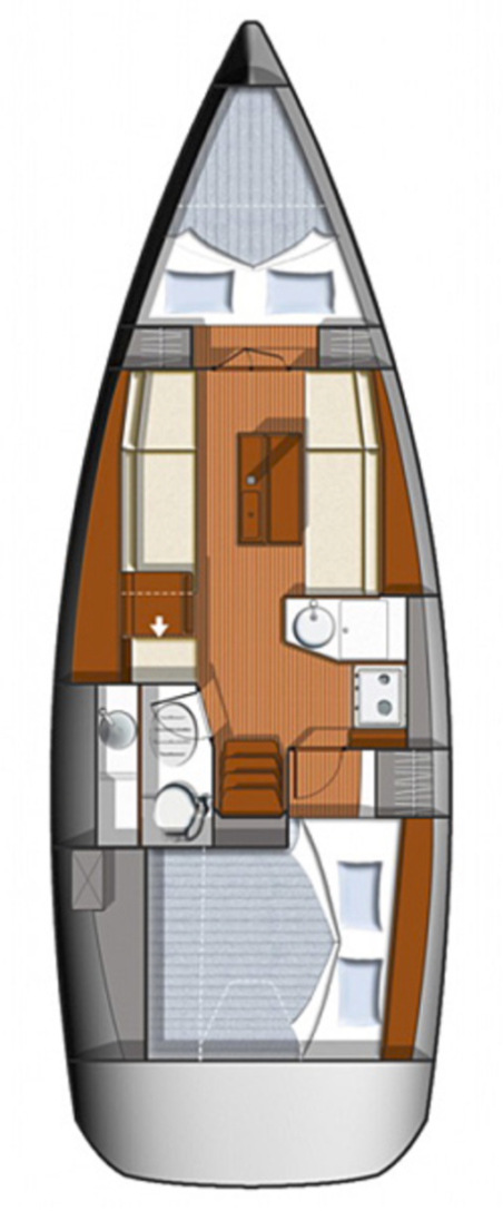 Jeanneau Sun Odyssey 33i - 2 cab. Omega