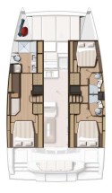 Catana Group Bali 4.4 - 3 + 1 cab. Nautical Bliss