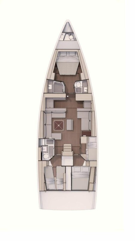 Dufour Yachts Dufour 530 - 4 cab. Pura Vida