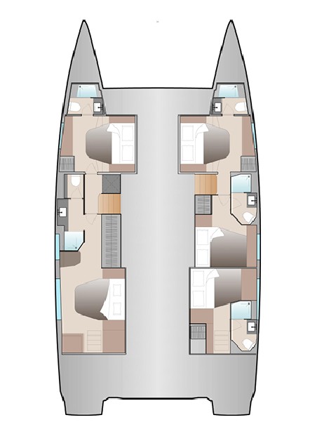 Fountaine Pajot Fountaine Pajot Aura 51 - 5 + 1 cab. Freedom