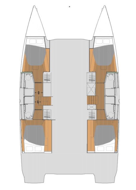 Fountaine Pajot Fountaine Pajot Elba 45 - 4 + 1 cab. Lucky Traveller