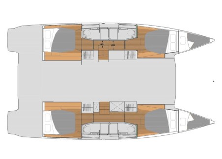 Fountaine Pajot Fountaine Pajot Elba 45 - 4 + 2 cab. Two Phish