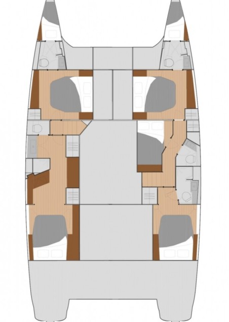 Fountaine Pajot Fountaine Pajot Saba 50 - 5 + 2 cab. Soleil Rae