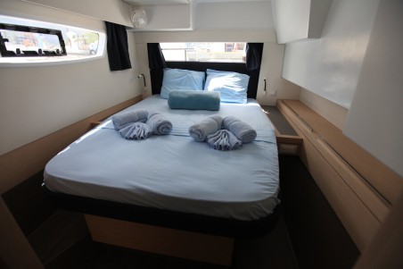 Fountaine Pajot Fountaine Pajot Saona 47 Quintet - 5 + 1 cab. Three Sheets
