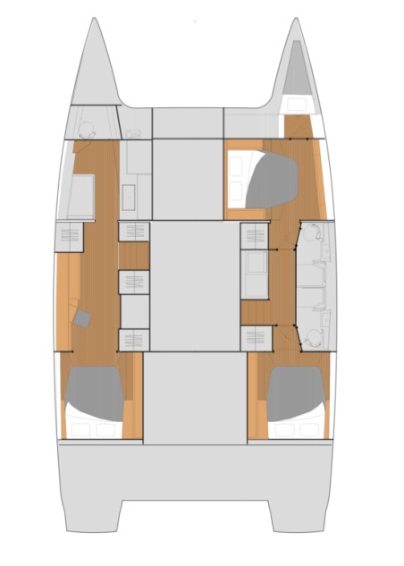 Fountaine Pajot Fountaine Pajot Tanna 47 Maestro - 3 cab. Ithaka