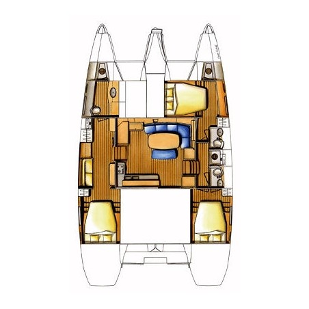Lagoon-Bénéteau Lagoon 420 - 3 cab. Akala