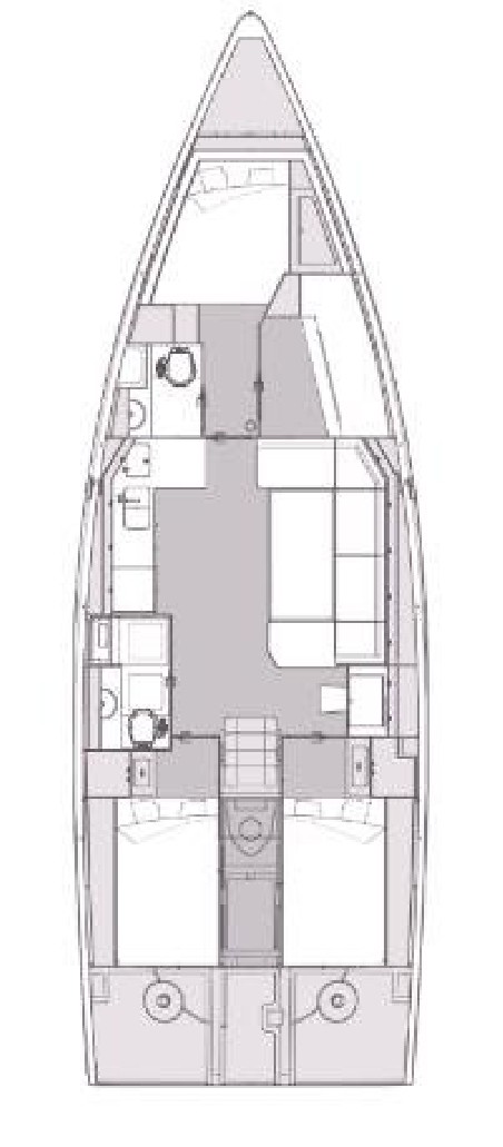 Elan Marine Elan Impression 45 - 4 cab. Amaretto