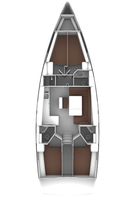 Bavaria Yachtbau Bavaria Cruiser 46 - 4 cab. Tequila