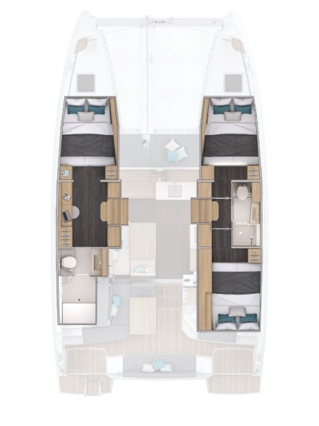 Lagoon-Bénéteau Lagoon 38 - 3 + 2 cab. Nami