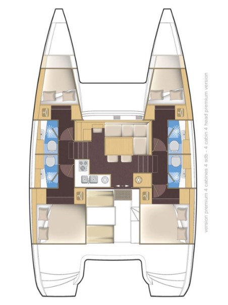 Lagoon-Bénéteau Lagoon 39 - 4 + 2 cab. Gin Tonic