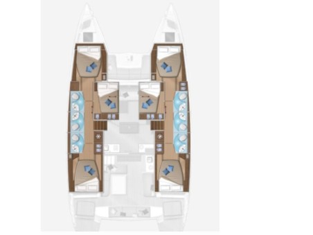 Lagoon-Bénéteau Lagoon 50 - 6 + 1 cab. Shadow