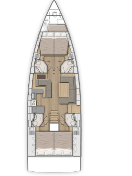 Bénéteau Oceanis 51.1 Grey Goose