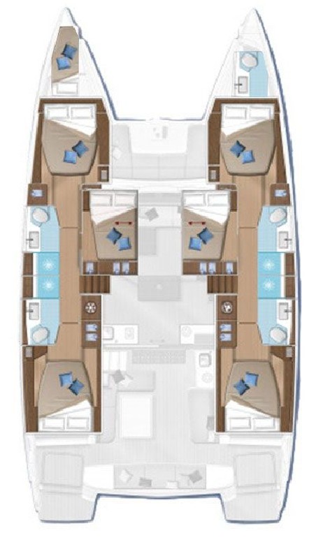 Lagoon-Bénéteau Lagoon 50 - 6 + 1 cab. Katka