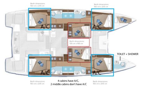 Lagoon-Bénéteau Lagoon 50 - 6 + 1 cab. Princess Claire