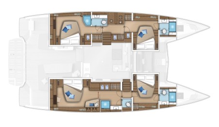 Lagoon-Bénéteau Lagoon 55 - 4 + 2 cab. Seas The Day