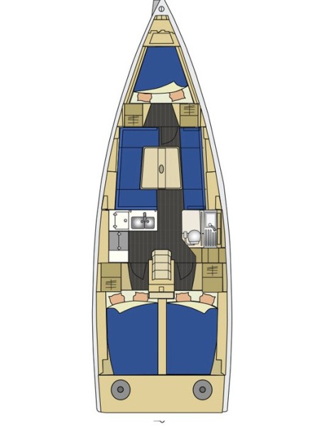 Elan Marine Elan 350 Performance - 3 cab. Victor