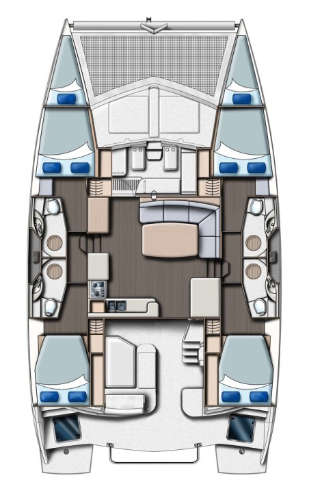 Leopard Catamarans / Robertson & Caine Leopard 44 Shangri-La