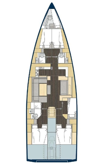 Bavaria Yachtbau Bavaria C57 - 5 + 1 cab. Olimp
