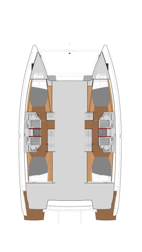Fountaine Pajot Fountaine Pajot Astrea 42 - 4 + 2 cab. Wild Baleine