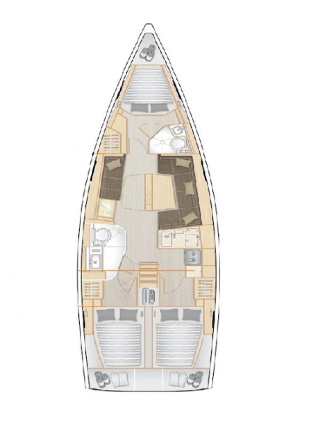 Hanse Yachts Hanse 388 Cassis