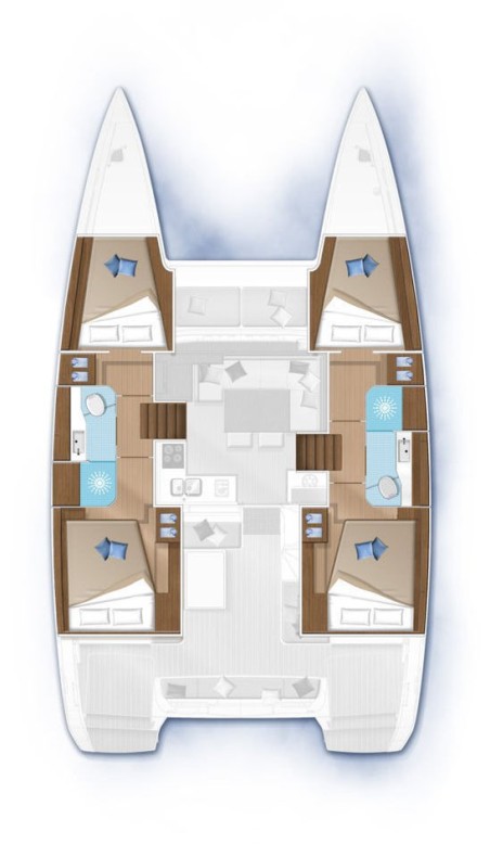 Lagoon-Bénéteau Lagoon 40 - 4 + 1 cab. Manu