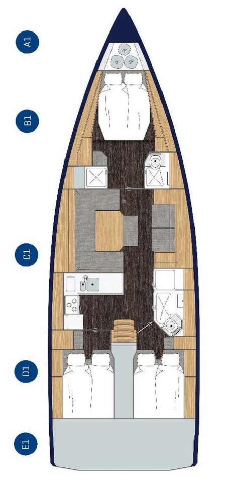 Bavaria C45 | Czarter jachtu Chorwacja | Travelboat