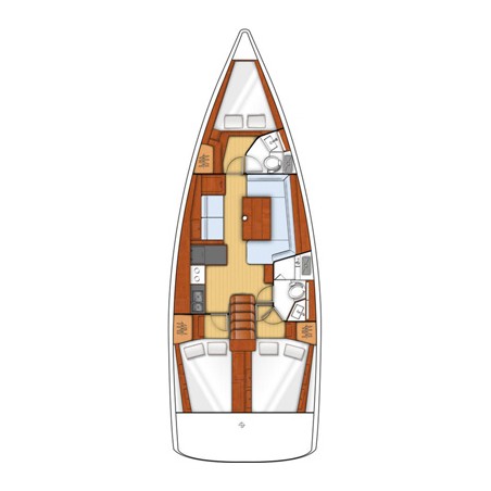 Oceanis 41 | Czarter jachtu Chorwacja | Travelboat