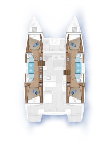 Lagoon-Bénéteau Lagoon 46 - 4 + 2 cab. Galeb